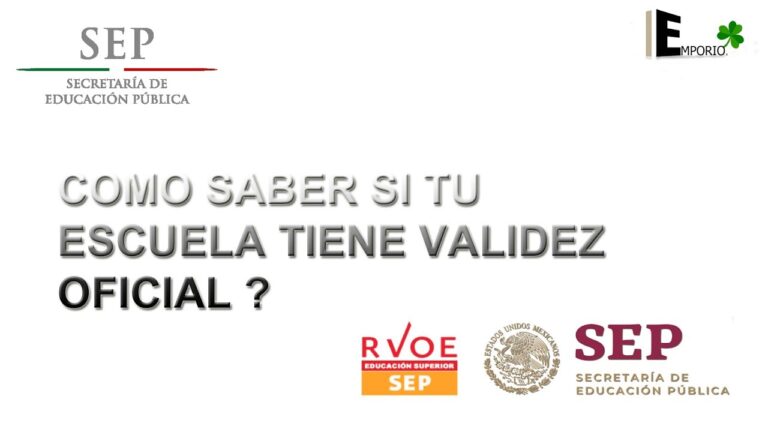 ¿Cómo verificar la validez oficial de una escuela de bachillerato en México?
